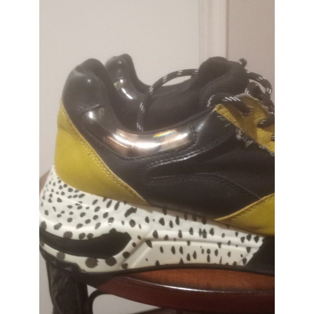 Women's Steve Madden Leopard Redel Low-Top Sneakers US Size 8M - Picture 3 of 12